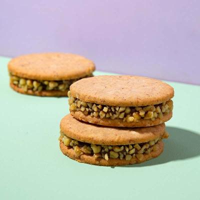 Alfajor XL de nuez x 12 unidades