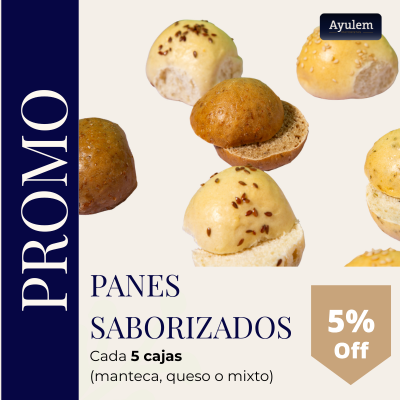 Promo 5 cajas saborizados mixtos